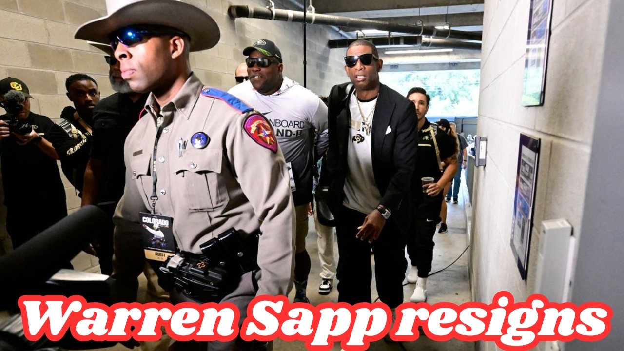Warren Sapp resigns from Deion Sanders’ Colorado staff