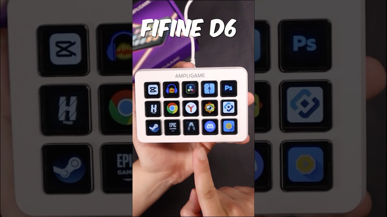 Fifine D6 &mdash; дешёвый Stream Deck?