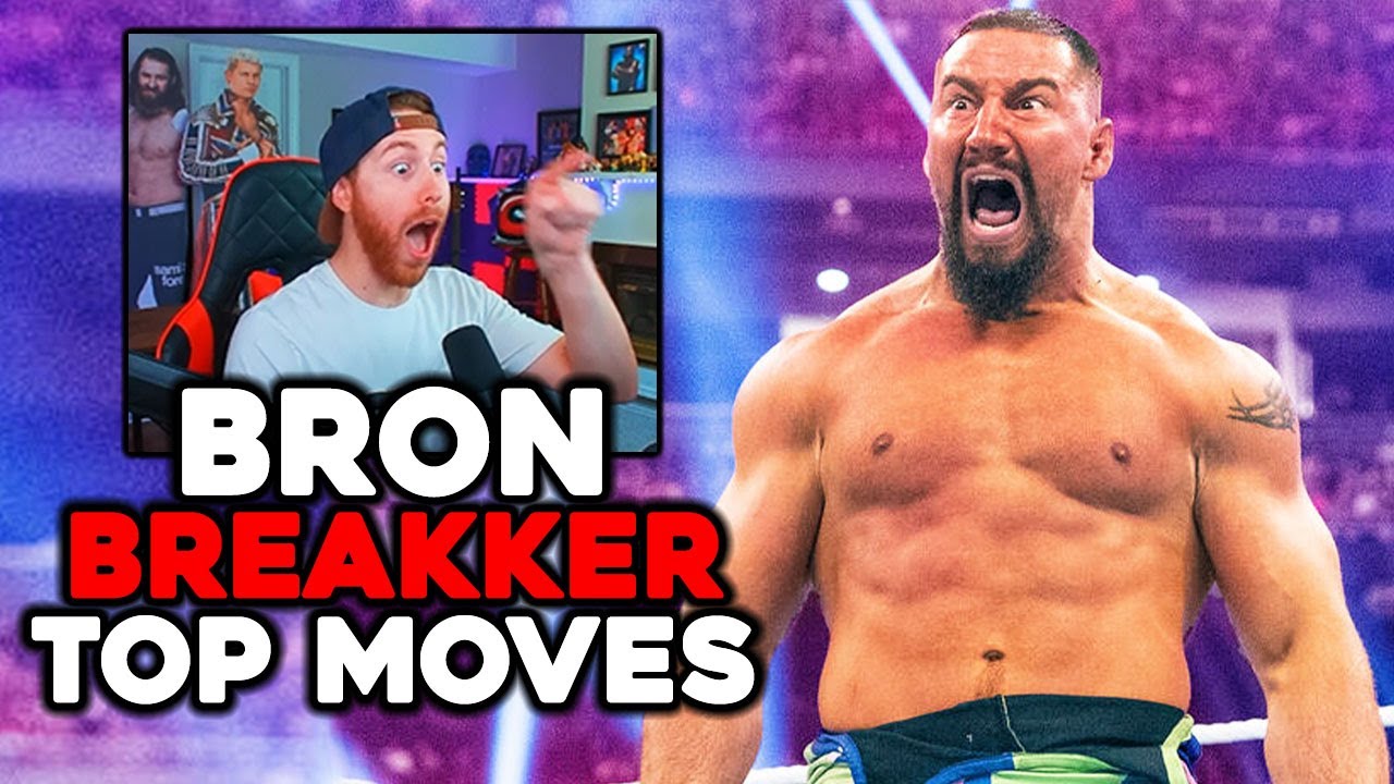 WWE BRON BREAKKER IS A FREAK (Top Moves)