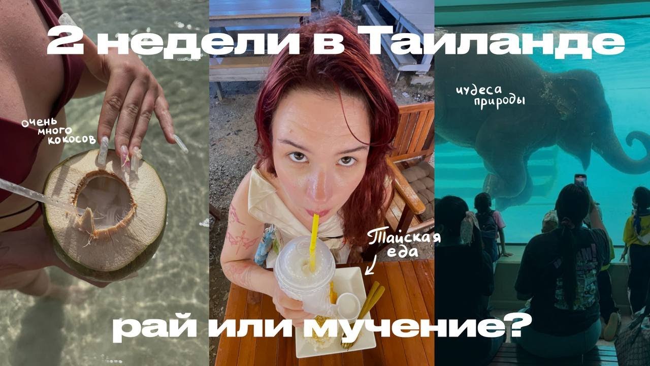 МОЁ ПЕРВОЕ ПУТЕШЕСТВИЕ: 2 недели в Таиланде