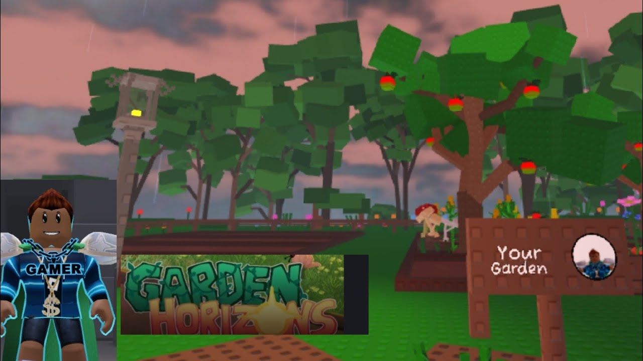Playing Garden Horizons For The First Time  (Grow A Garden 2)