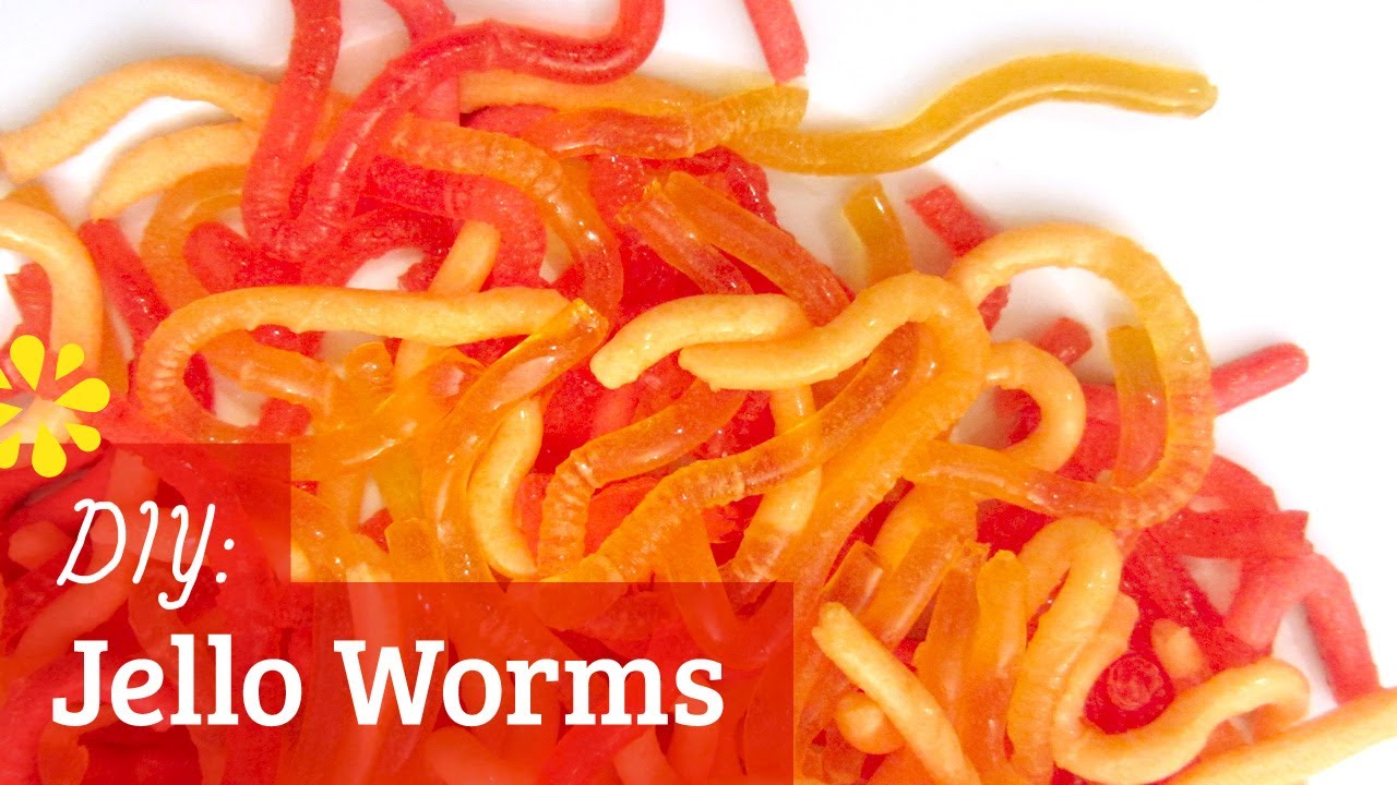 DIY Jello Worms | Sea Lemon