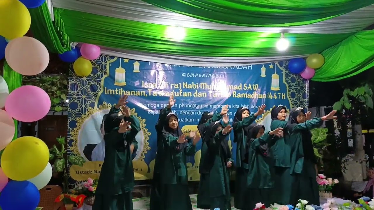 Penampilan Tarian TPA Darussadah