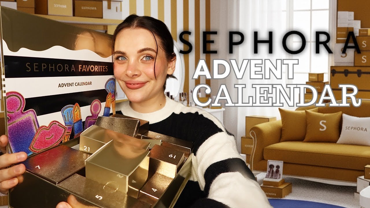 SEPHORA ADVENT CALENDAR AÇIYORUM! ( 2025 en dolu makyaj paketi )