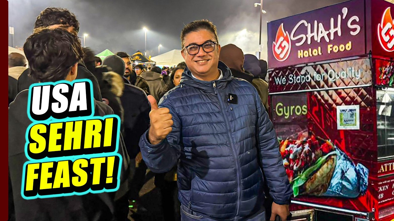 আমেরিকার সবচে বড় সেহেরি ফিস্ট! | American Ramadan | ramadan sehri vlog