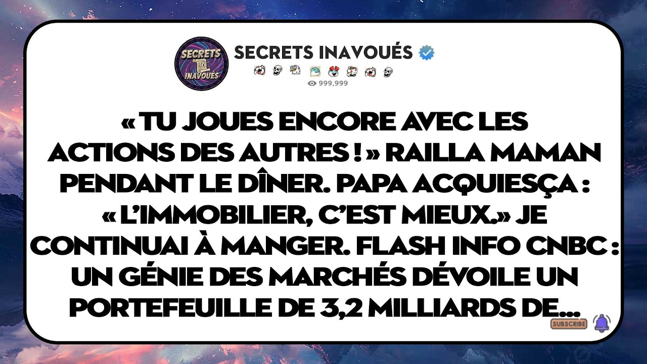 Pour Ma Mère, J'étais Un Simple Courtier. Pour Wall Street, Leur Plus Jeune Milliardaire.