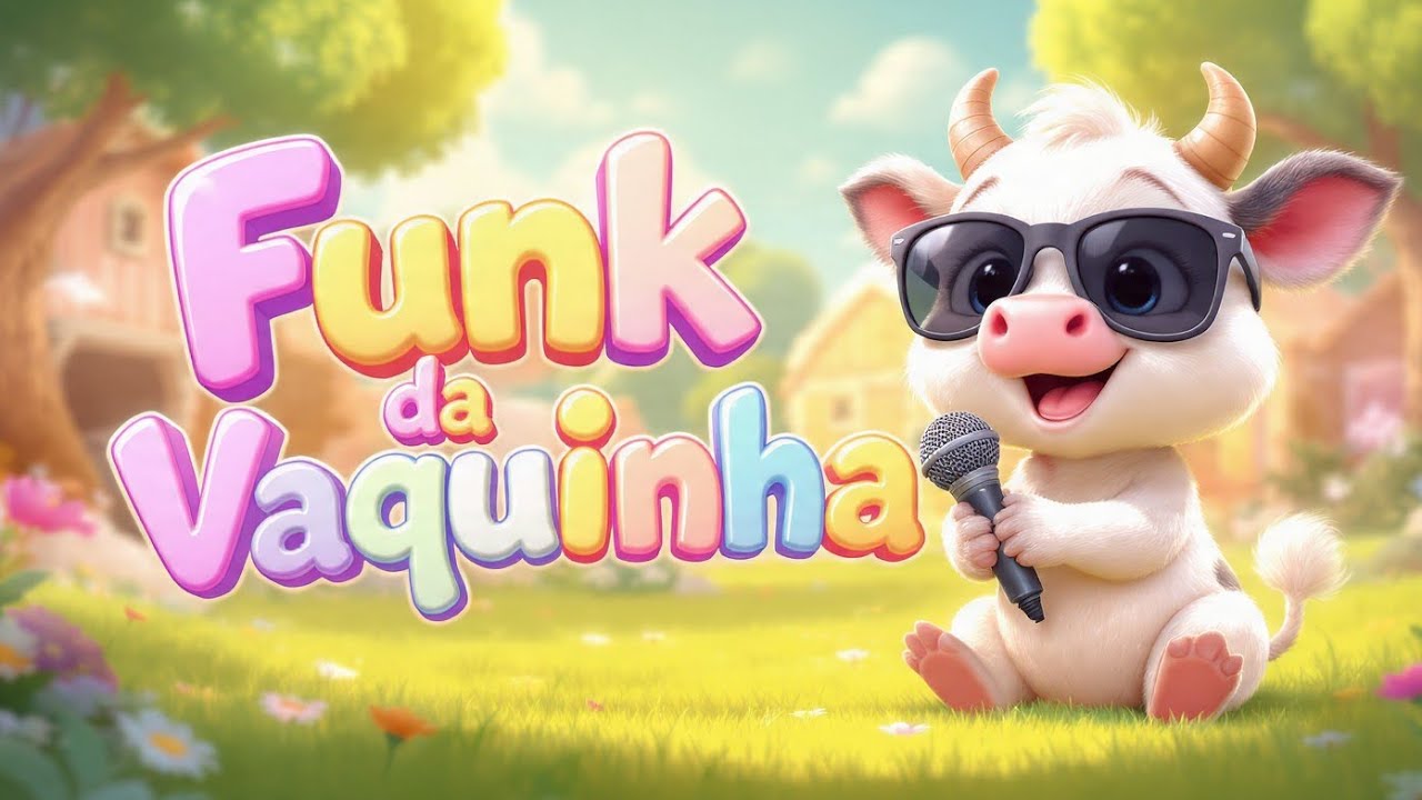 🐄🎶FUNK DA VAQUINHA! - [Música Infantil Animada 3D]
