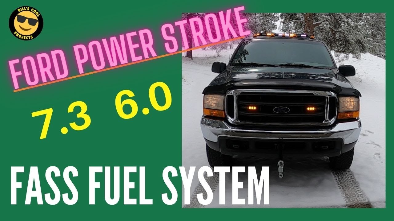 Ford 7.3 and 6.0 Powerstroke Diesel FASS Fuel Filter System Lift Pump Installation Airdog Comparison