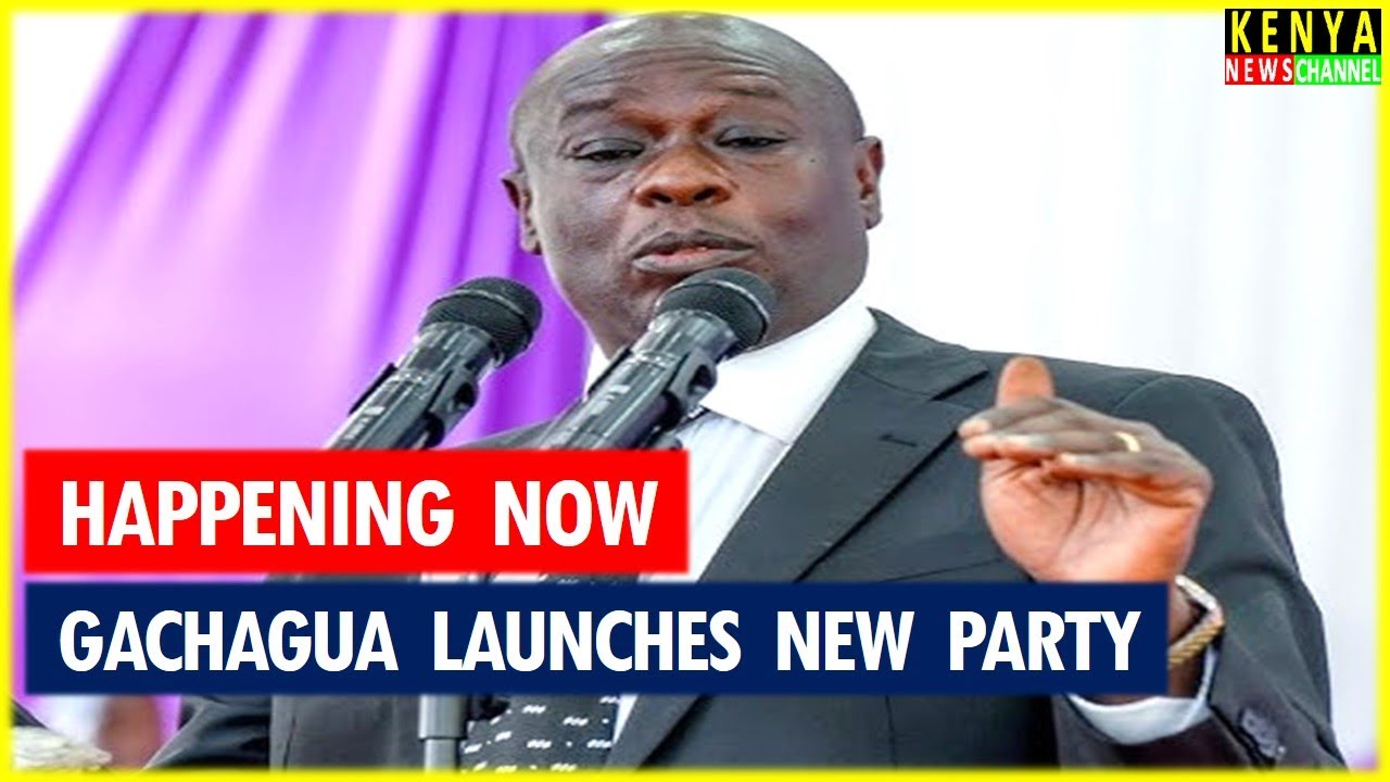 LIVE - Rigathi Gachagua launches The Democracy for the Citizens Party DCP