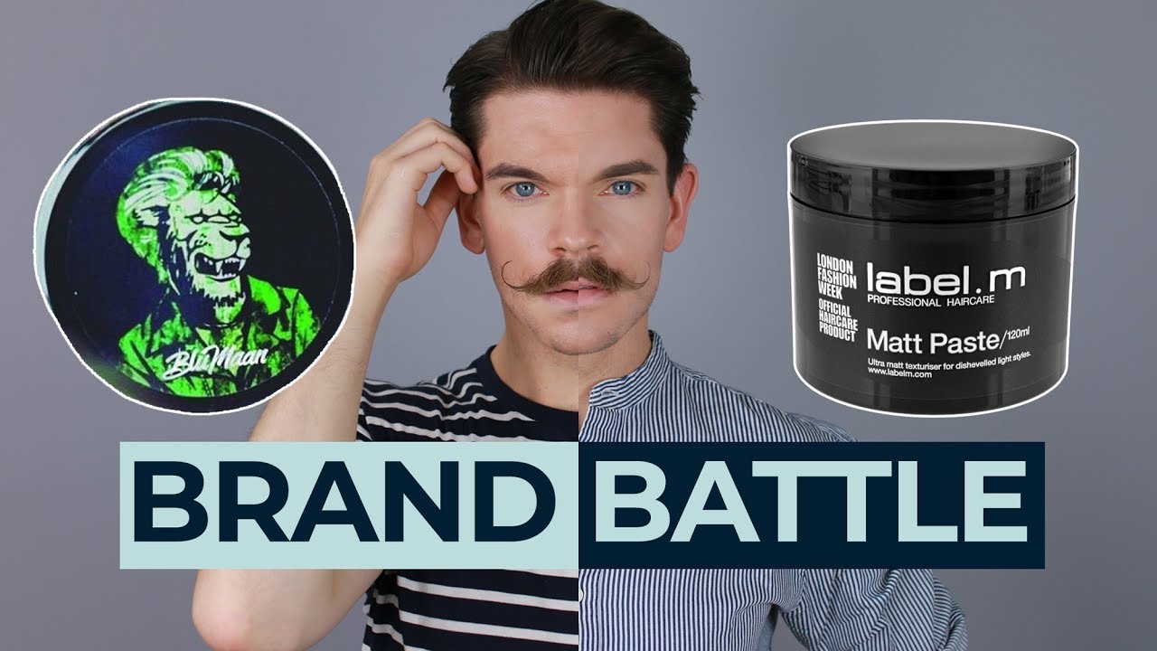 BluMaan Monarch Matte Paste vs. Label M Matt Paste | Brand Battle