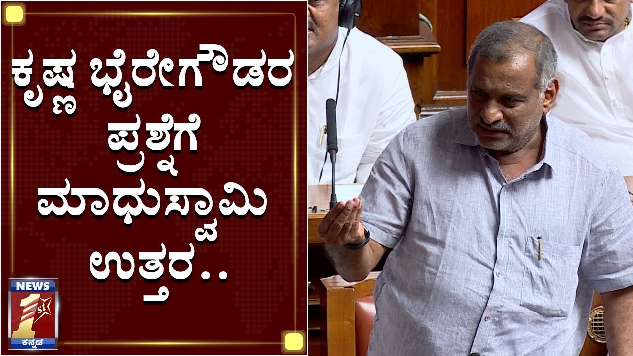 ಅನುಮತಿ ಜೊತೆ ರಕ್ಷಣೆ ಕೊಡಿ ಸರ್..!! |J C Madhuswamy | Karnataka Assembly Floor Test Speech | NewsFirst