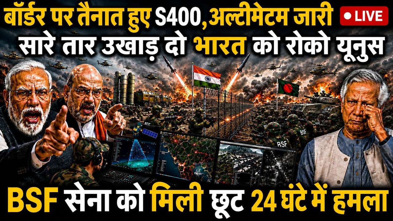 Bangladesh Deploys 60,000 Troops Near India Border? India's Secret Strategy EXPOSED!