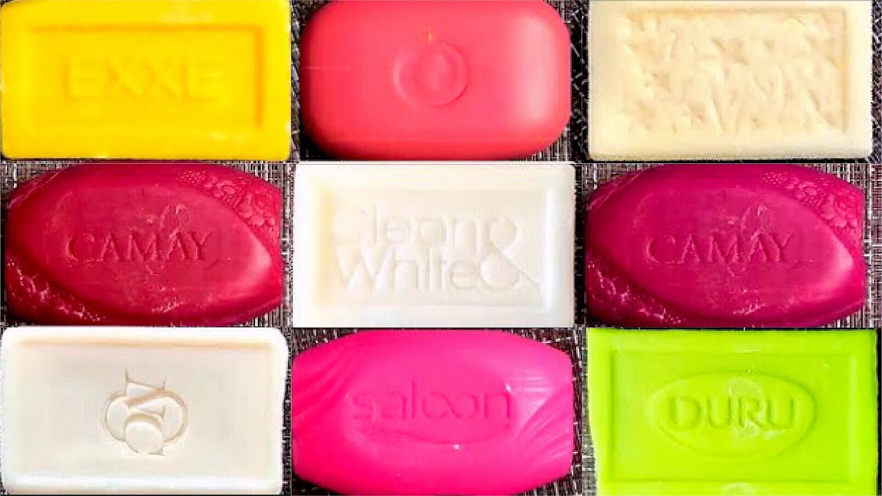 Dry Soap Cutting | ASMR Soap Carving Relaxing Sounds | Satisfying video for sleep