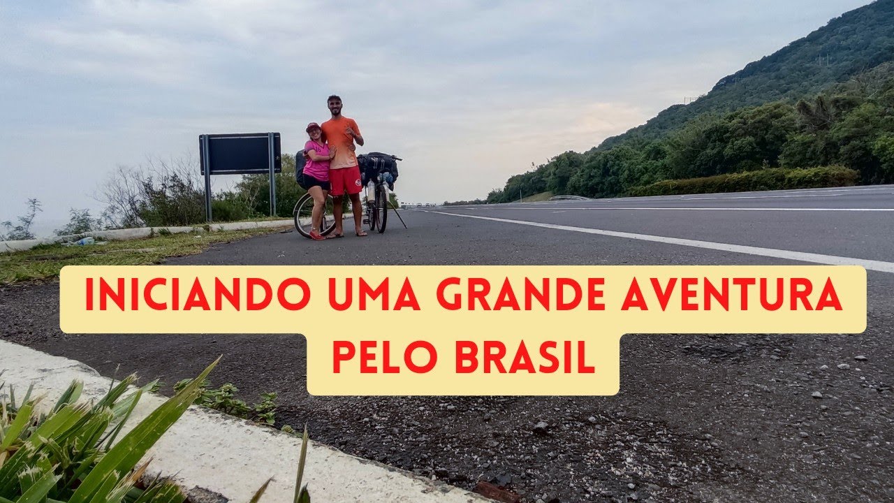 ep001. PRIMEIRO DIA da viagem de bicicleta Pela America, PERRENGUE, Acampamento e muito mais.