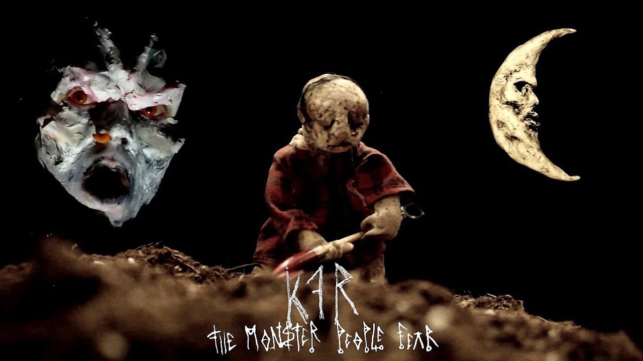 K.F.R - The monster people fear (official video/ stop motion short film)