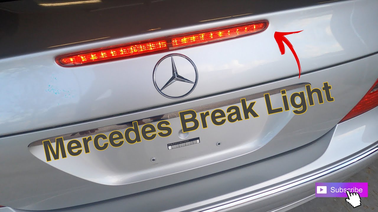 Замена стоп-сигнала на Mercedes E-класса W211