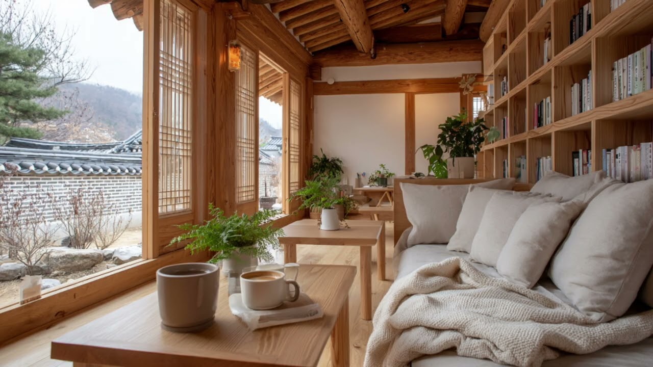 [중간광고없음] 따뜻해진 공기 속 잔잔한 피아노 | Warm Air, Quiet Piano ☕🌸