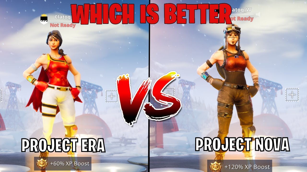 Project Era Vs Project Nova  | OG Fortnite Comparision