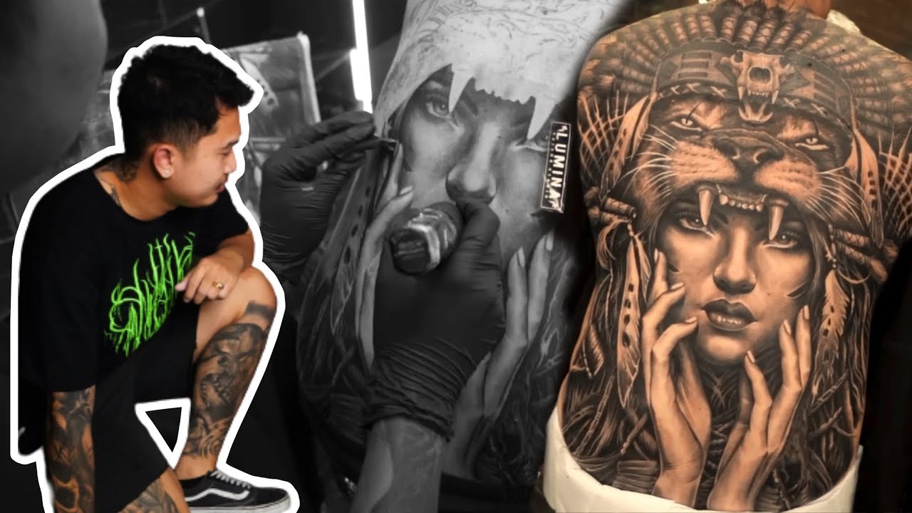 AGAIN AND AGAIN HE RETURNED WITH STRONG GUTS - FULL BACK TATTOO [FULL VIDEO]