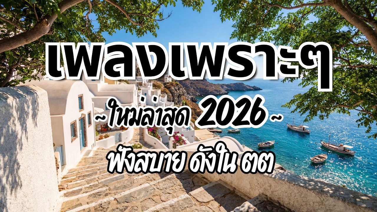 รวมเพลงไทยเพราะๆฟังสบาย 2026 (Vol.104)🍃ฟังตอนทำงาน/อ่านหนังสือ(ไม่มีโฆษณาคั่น) Pancake Music Station