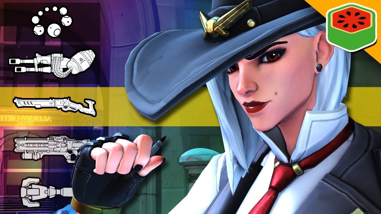 ASHE GUN GAME! | Overwatch (Custom Game)