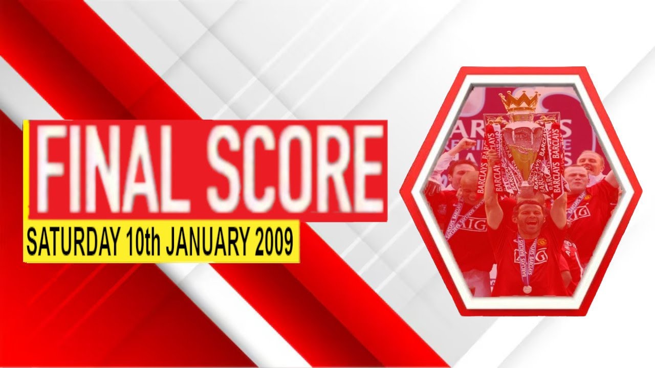 FINAL SCORE   10 1 2009