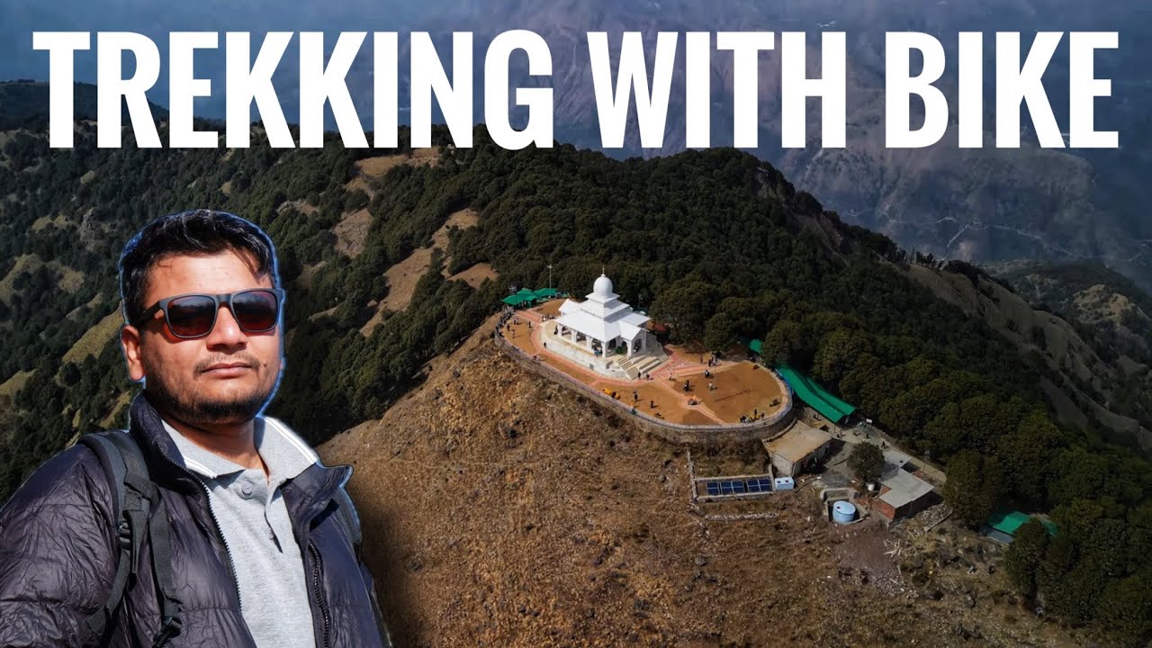 Bike Trekking for the first time to Bhadraj Temple Mussoorie