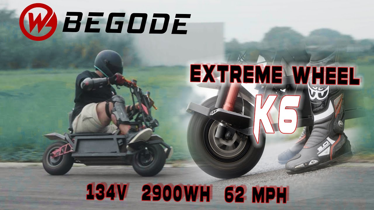 Fastest Electric Motorcycle on the TRACK! with @Kuji Rolls //  Begode K6