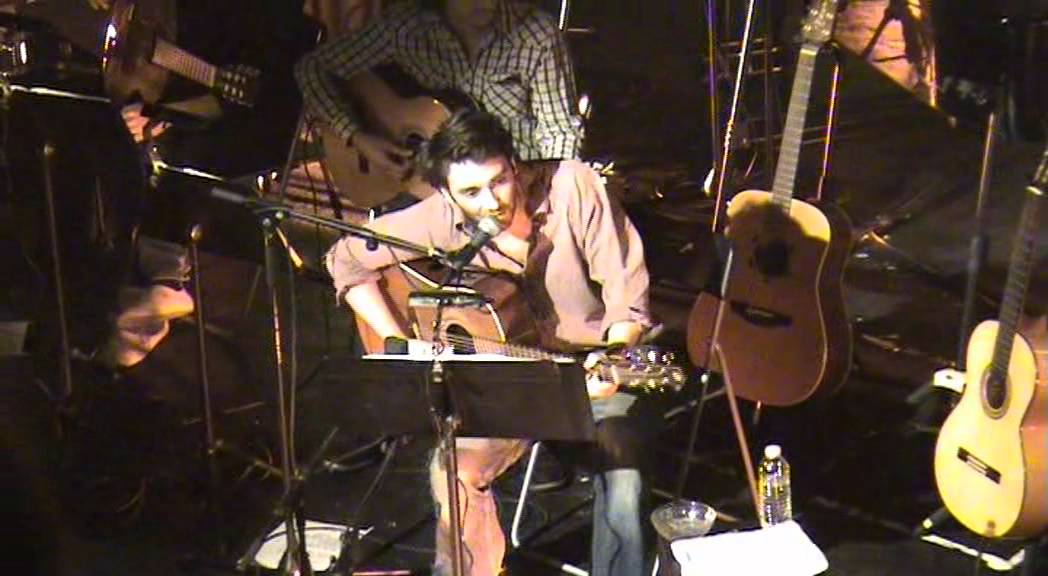 Damien Saez (26 juin 2008 - Paris - Bouffes du Nord) 16 - Les Bars Du Port (Angle 2)