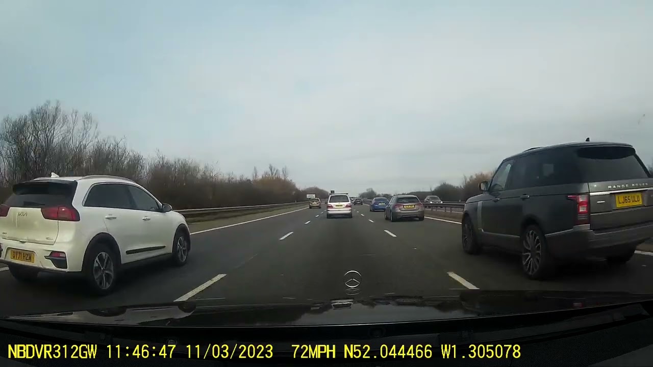 Drive from Bicester, Oxfordshire to Birmingham - M40, M42