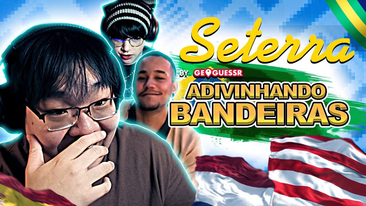 OS MAIORES GÊNIOS EM GEOGRAFIA ADIVINHANDO BANDEIRAS (ft. Scottonauta e Matosu)