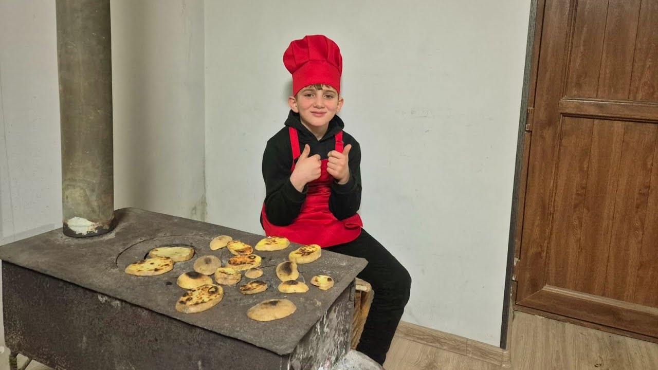 Готовим картошку по деревенски - ОЧЕНЬ ВКУСНО - Как ЖИВЁТСЯ в ШАМШАДИНЕ - ПЯТЫЙ ВЫПУСК #5