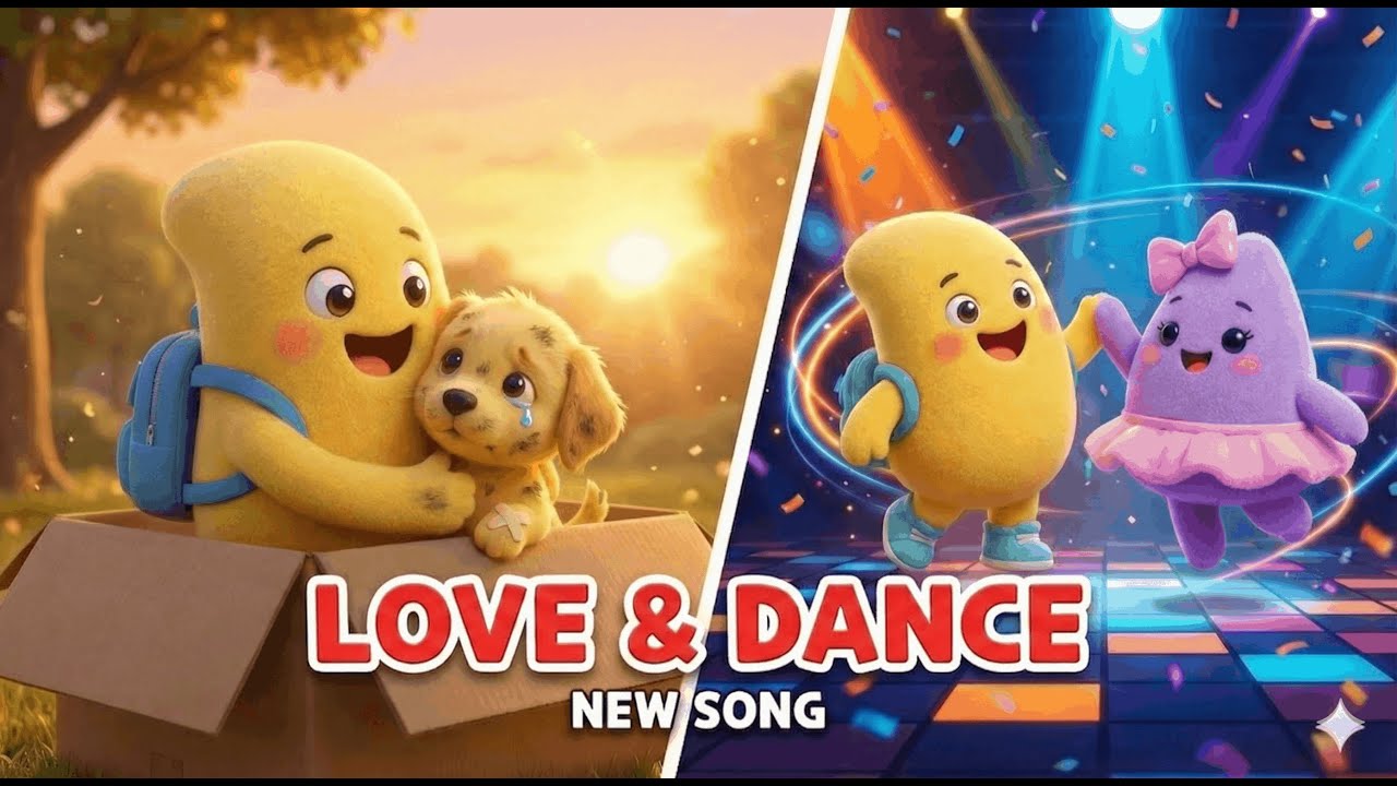 👉 Save the Hurt Puppy! 🐶💔 L is for Love + Fun Dance Songs for Kids - Tippy Tune