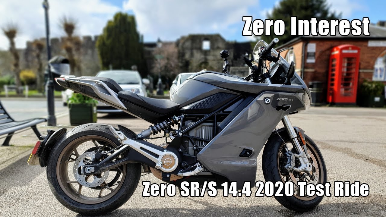 Zero SR/S 14.4 2020 Electric Motorcycle Test Ride