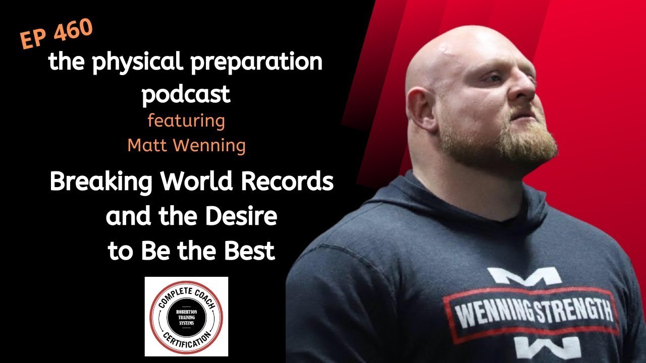 Matt Wenning on Breaking World Records and the Desire to Be the Best