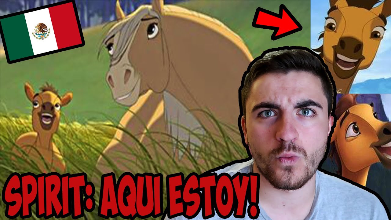 ESPAÑOL REACCIONA a SPIRIT AQUI ESTOY en LATINO🔥🤘 | EXCELENTE DOBLAJE...😱