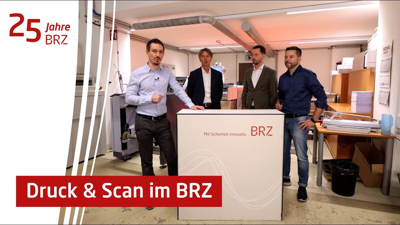 25 Jahre BRZ - Druck & Scan im BRZ