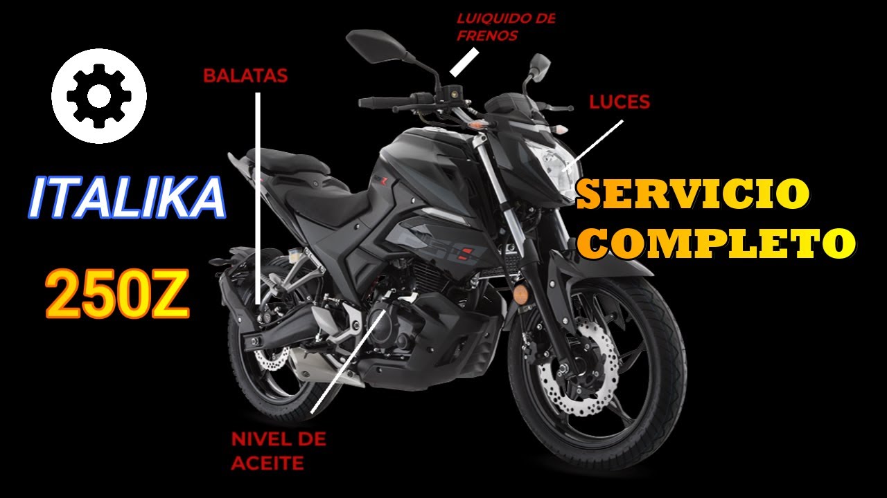 SERVICIO DE  ITALIKA 250Z 2022| COMPLETO| VIC ANT