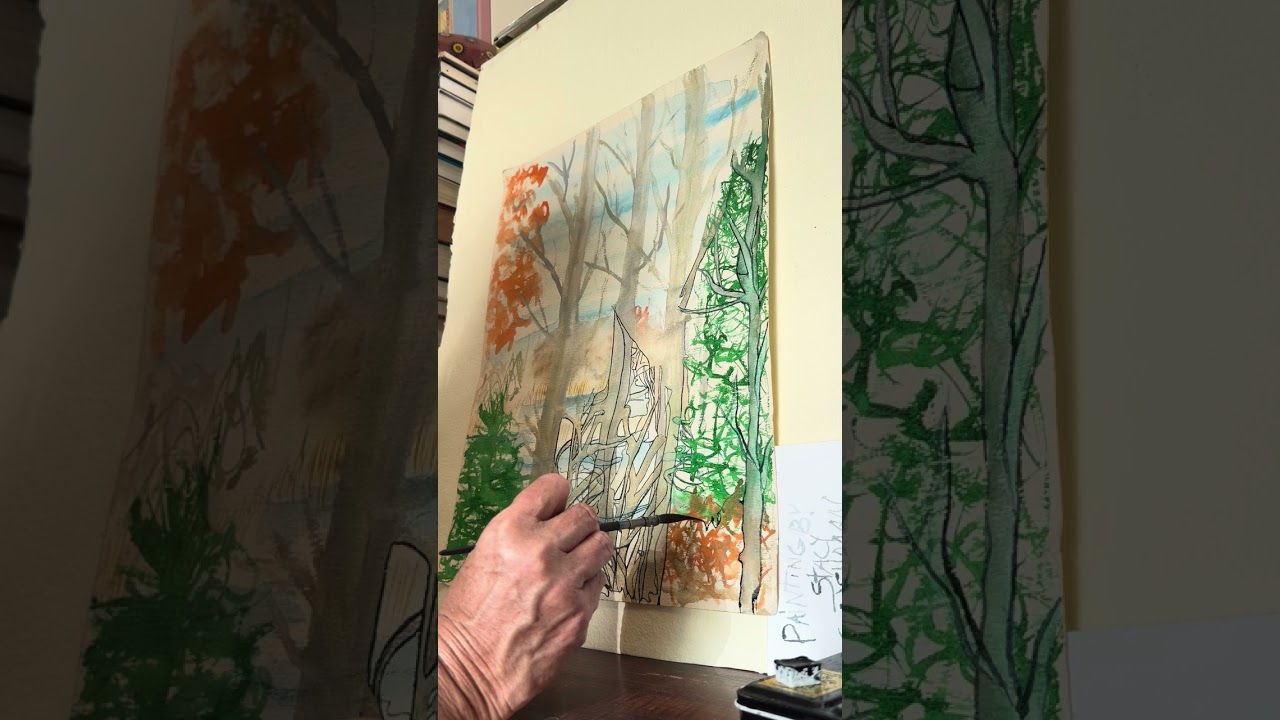 Fort Greene, Brooklyn painting- go in on the details….