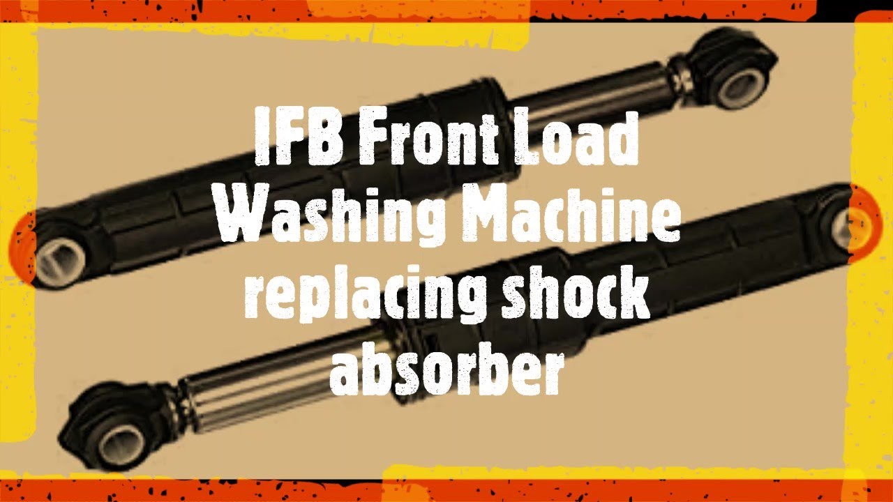 IFB front load washing machine replacing suspension