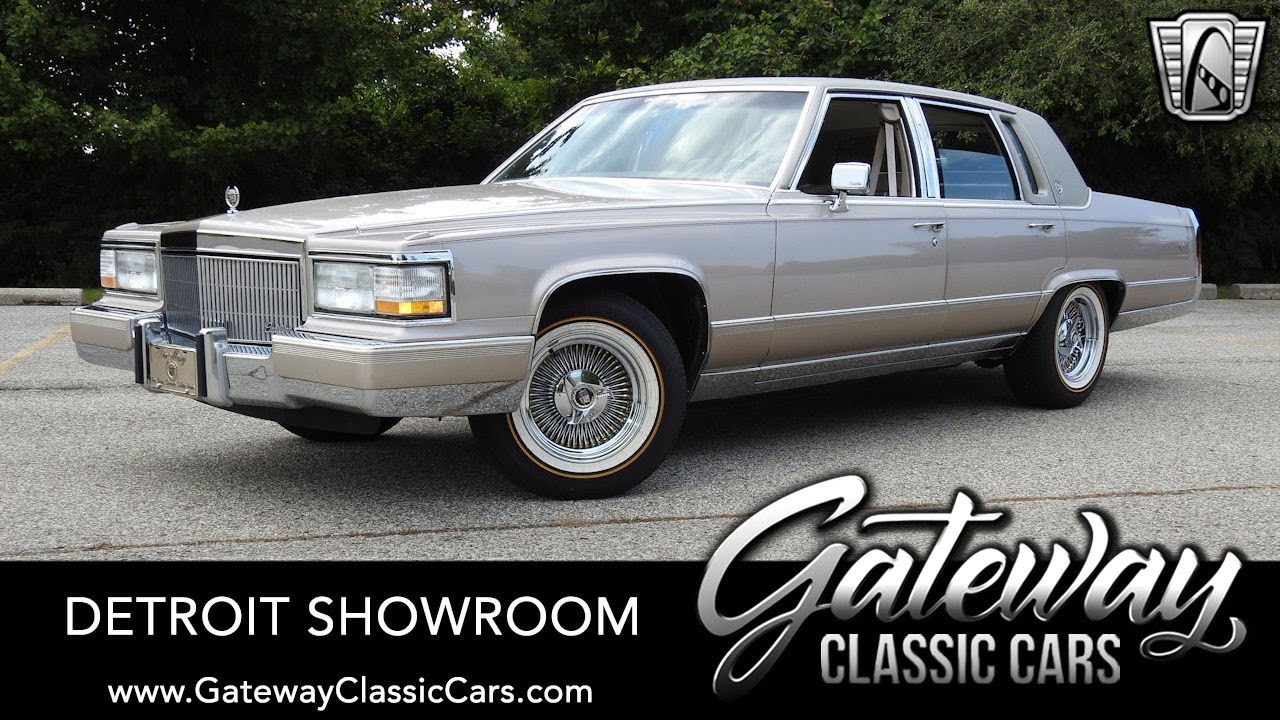 1991 Cadillac Brougham- Gateway Classic Cars of Detroit- #1507DET