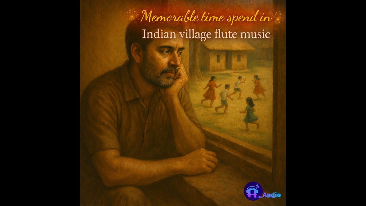 Memorable time spend in Indian village flute music | Toonyug Audio