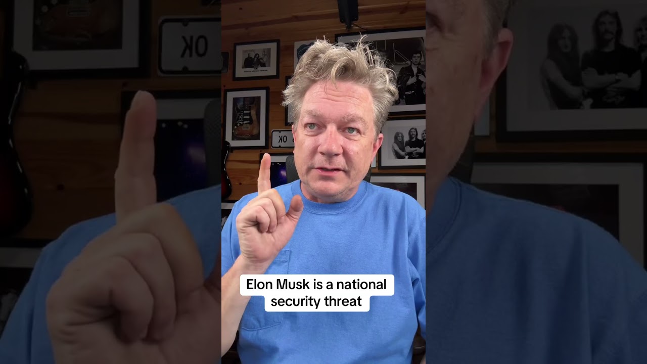 Elon Musk is a national security threat
