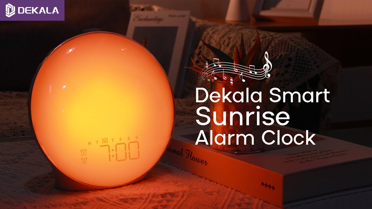 Dekala SunrisePro&trade; Sunrise Alarm Clock Wake Up Light  Introduction