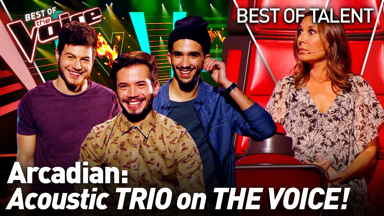 Amazing TRIO SHOCKS The Voice Coaches!