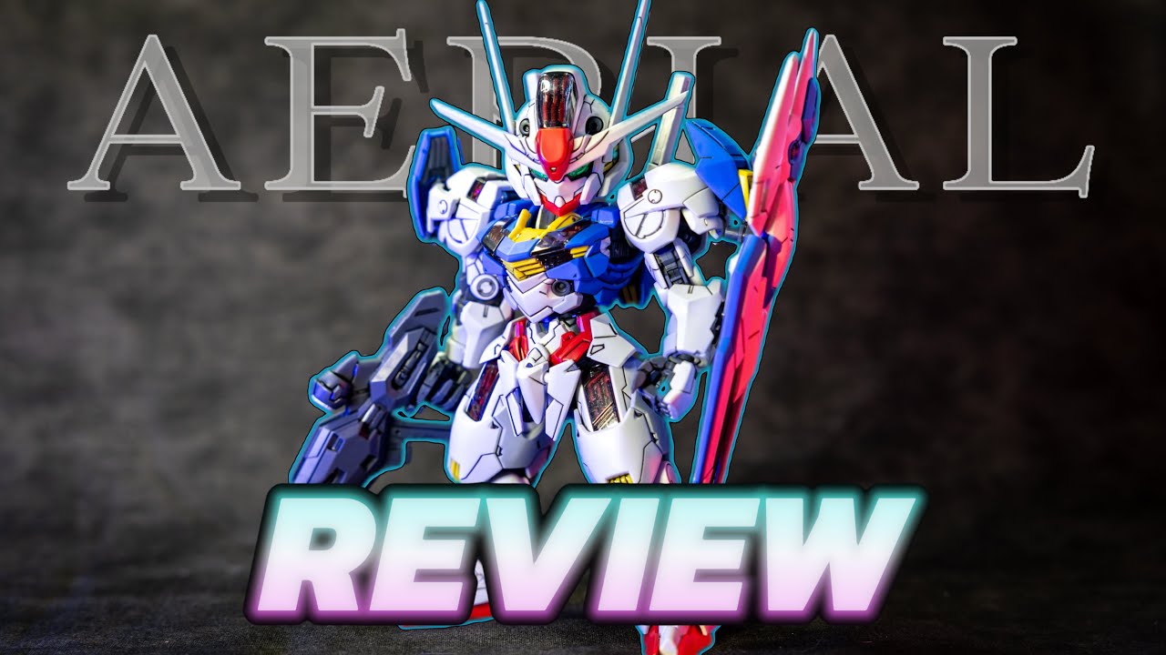 MGSD Gundam Aerial kit Review - The Queen of MGSD is here - [4K]