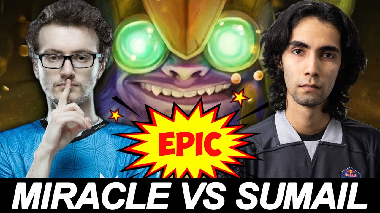 MIRACLE vs SUMAIL Carry Battle Crazy Game with IMBA Tinker