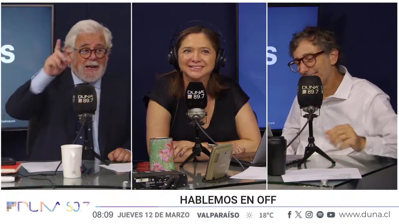 DUNA 89.7 FM |   HABLEMOS EN OFF | JUEVES 12 DE MARZO