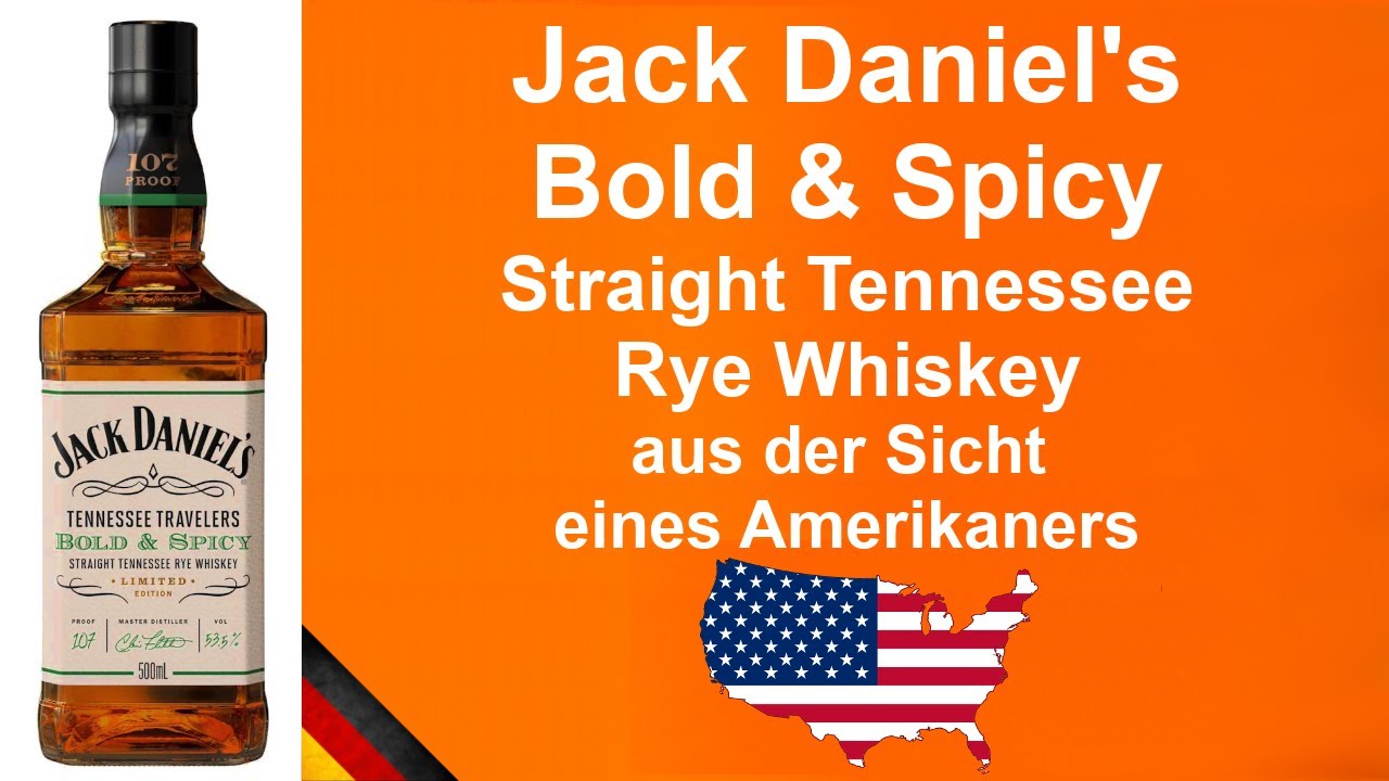 Jack Daniel's Bold & Spicy Tennessee Travelers Straight Tennessee Rye Verkostung von WhiskyJason