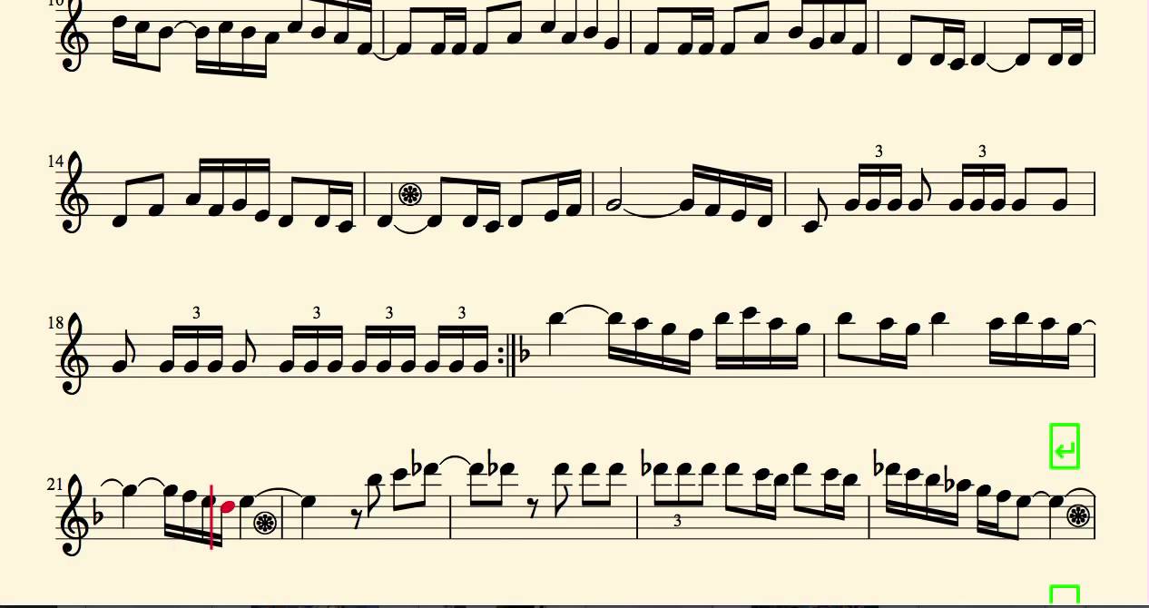 El Bolero de Ravel Partitura Lenta de Flauta Traversa Violin Oboe... para aprender el bolero en do